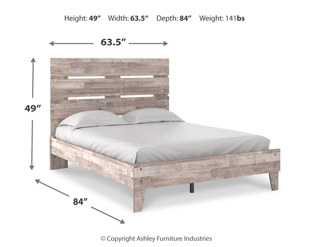 Neilsville Panel Platform Bed