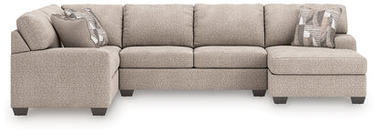 Newellen 3-Piece Sectional with Chaise