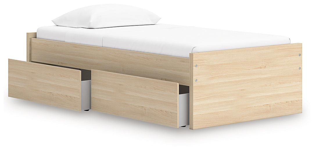 Onita Twin Platform Bed with 1 Side Storage