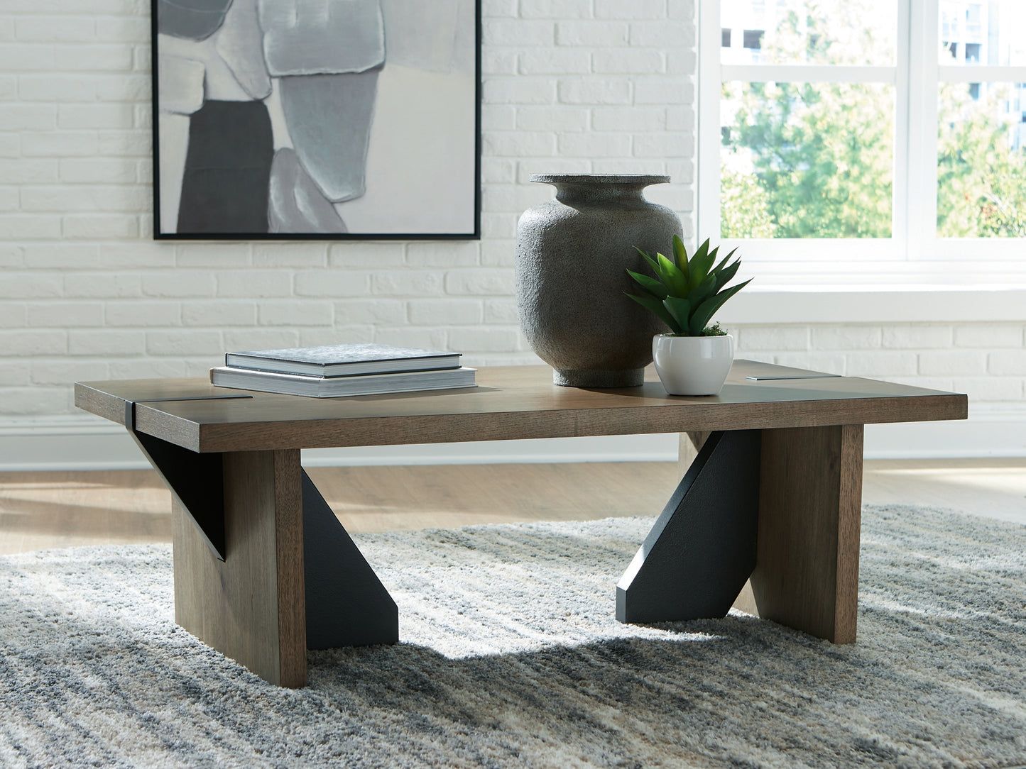 Kandinew Rectangular Cocktail Table