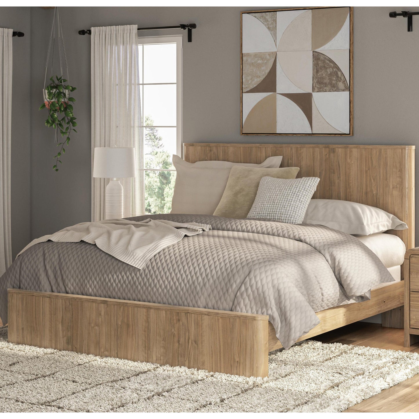 Gramburg King Panel Bed