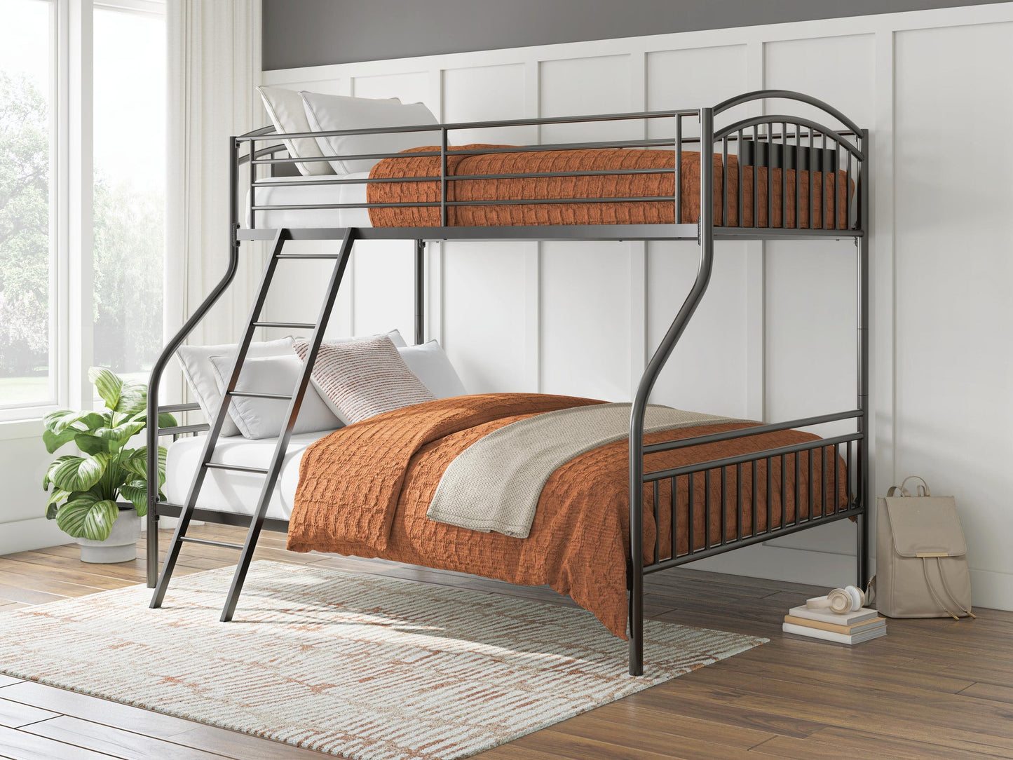 Lanceburg Twin/Full Bunk Bed w/Ladder