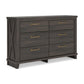 Vonitta Bay Six Drawer Dresser
