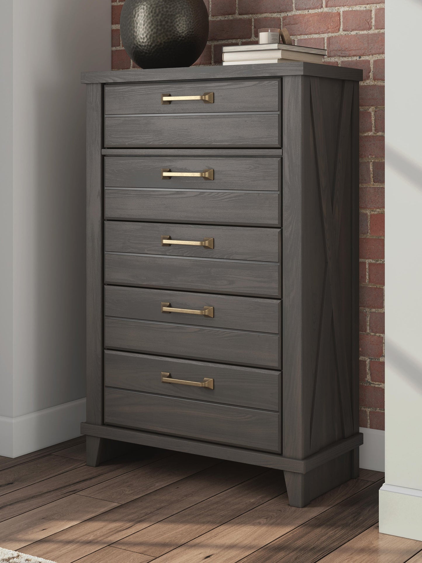 Vonitta Bay Five Drawer Chest