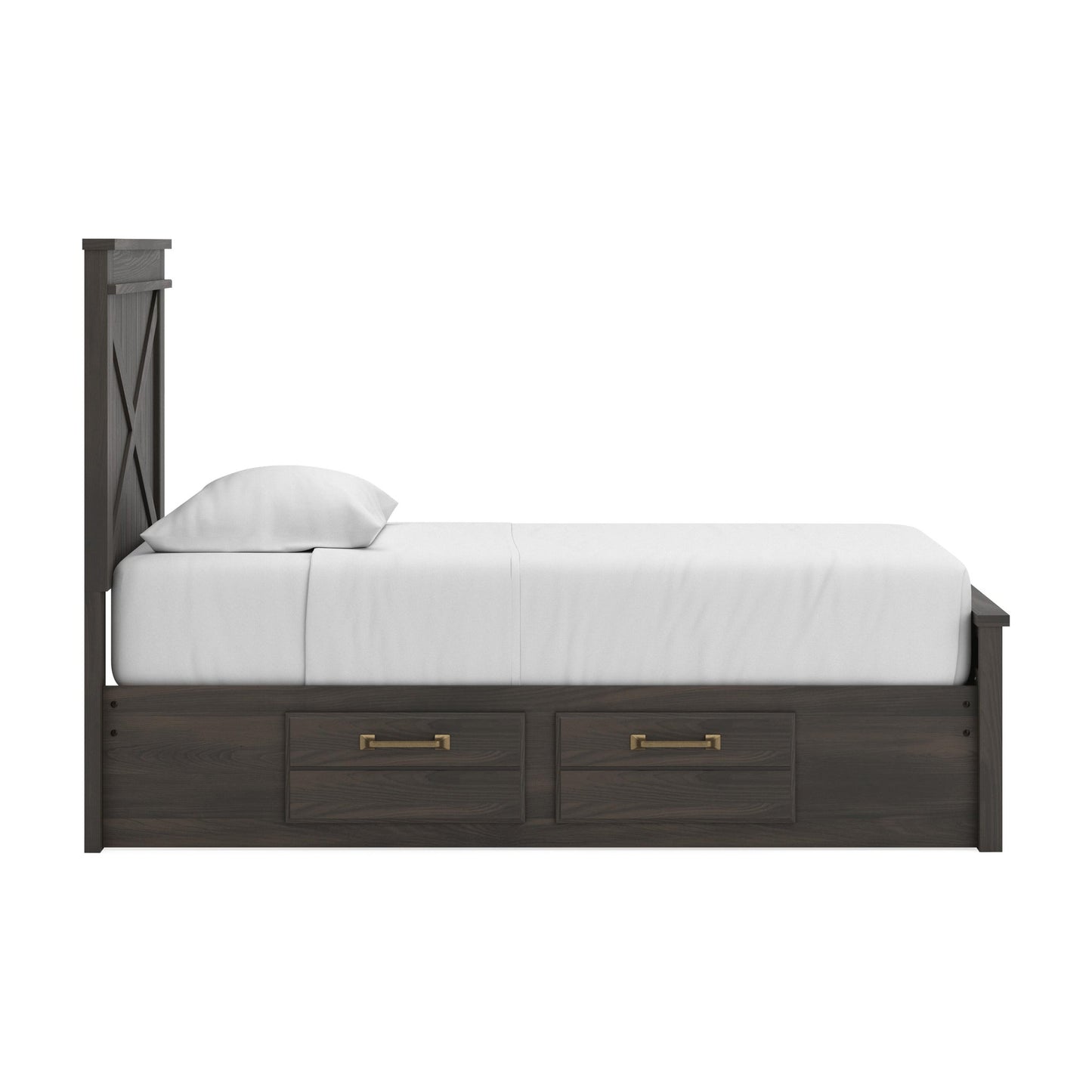 Vonitta Bay Twin Panel Storage Bed